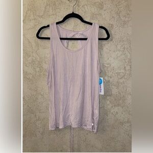 Marika Sleeveless Open Back Tank Top Size XL NWT